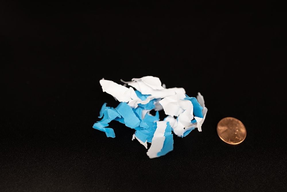 Paper Shred Sizes (and What They Mean) - SEM Shred